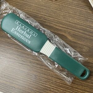 Green Clairol Herbal Essences Branded 8.5" Detangling Hair Brush